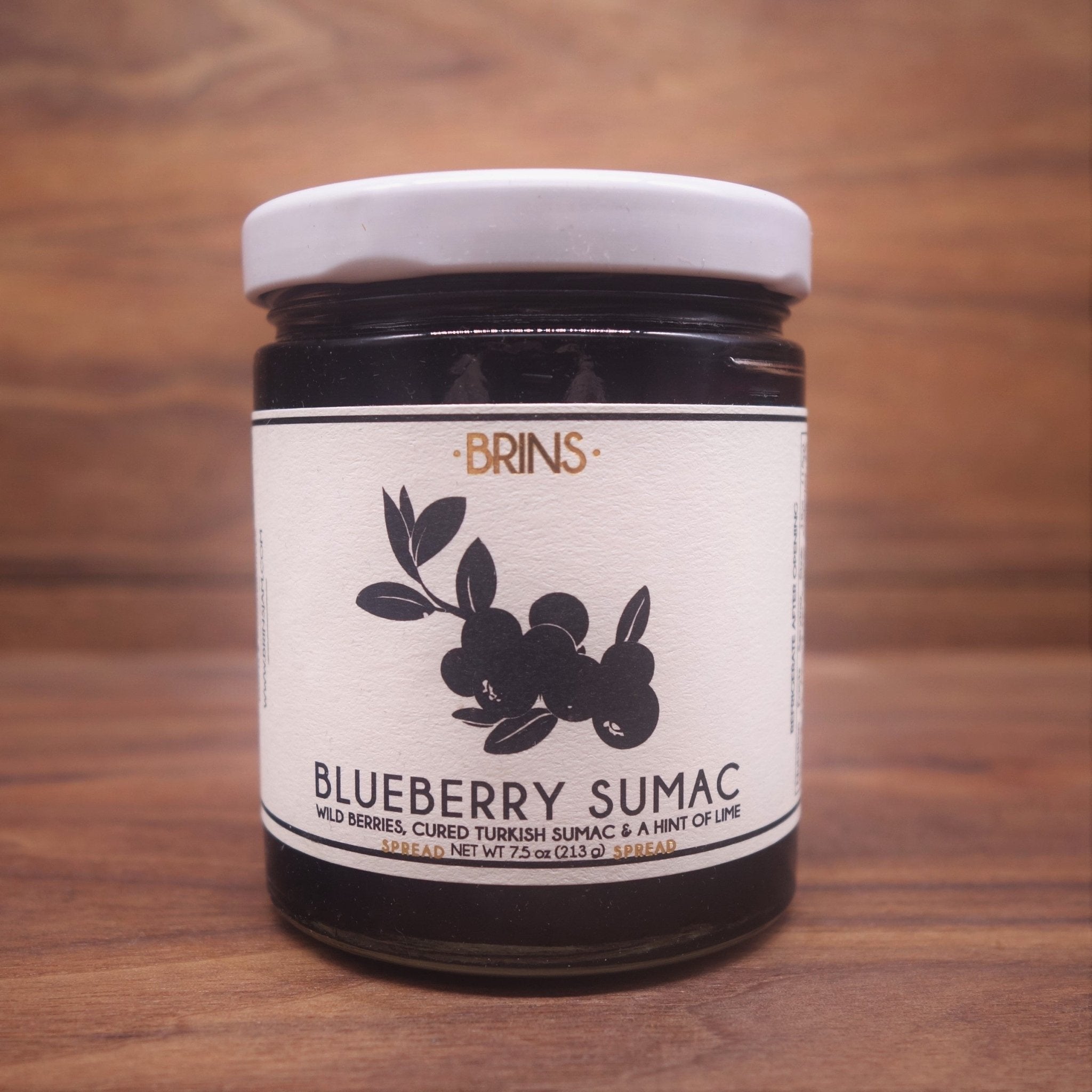 Brins Blueberry Sumac Jam Mongers' Provisions