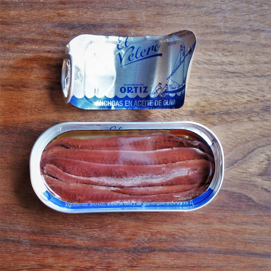 Ortiz - Brown Anchovies Tin - Mongers' Provisions