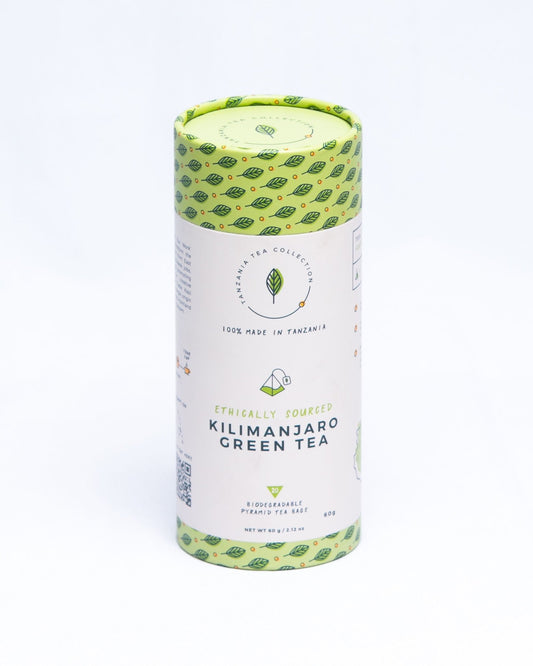 Tanzania Tea Collection - Kilimanjaro Green Tea Bags - Mongers' Provisions