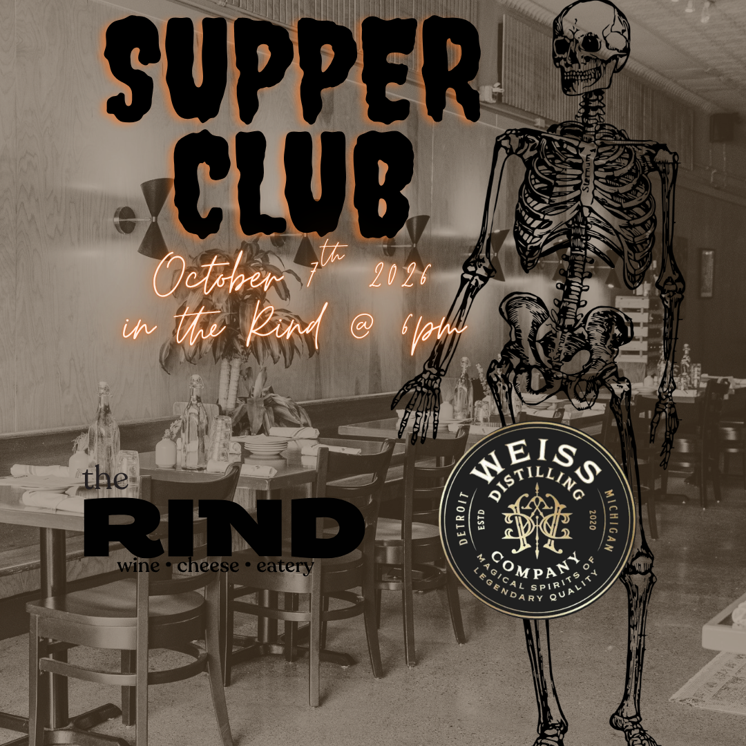 Spooky Supper Club 10-7-2026 with Weiss Distilling Co.