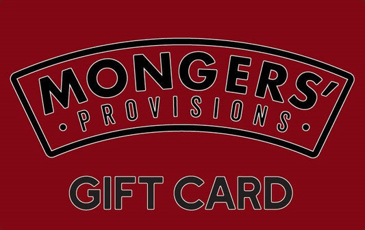 Online Gift Card - For use on website - Mongers' Provisions