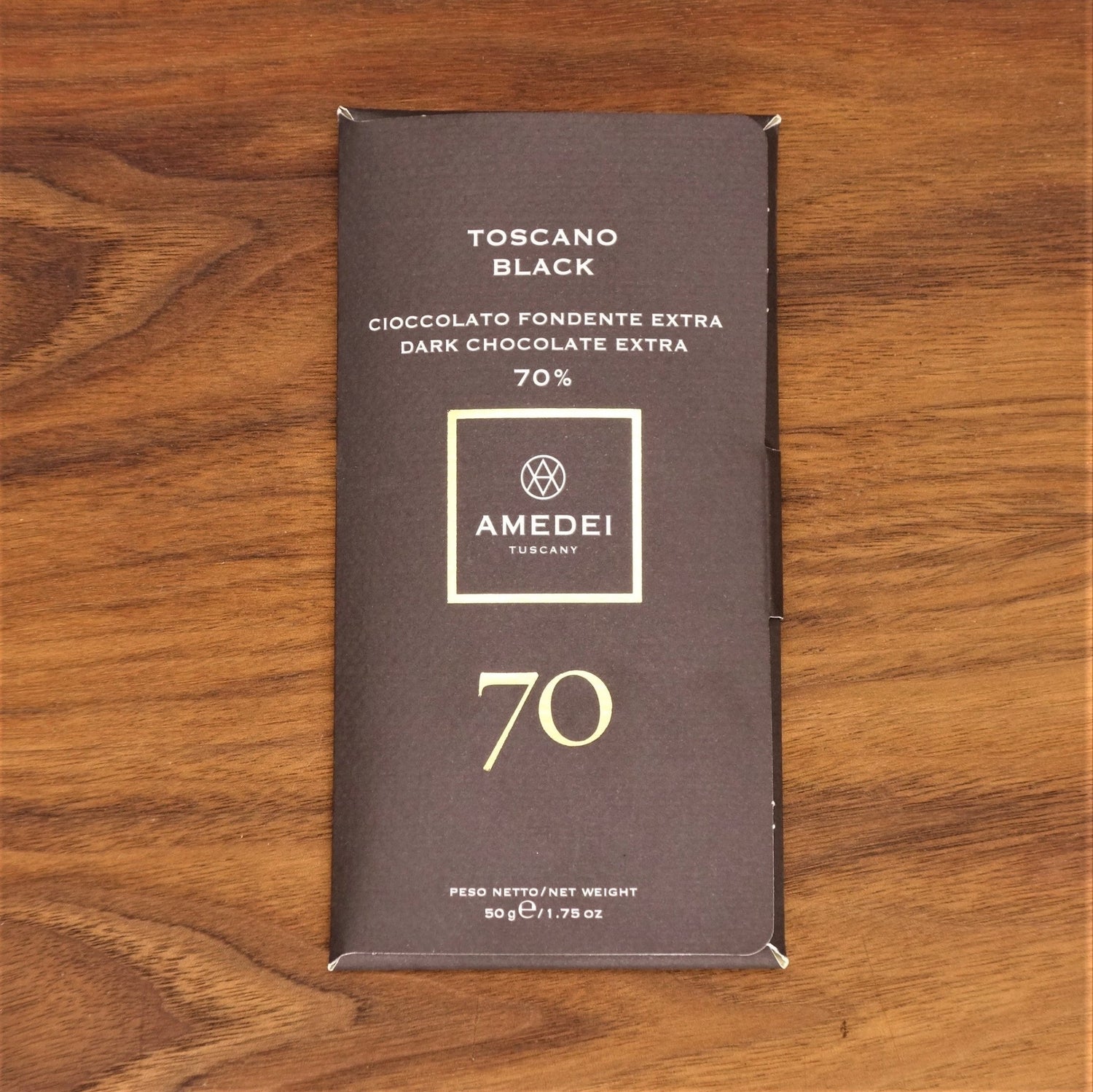 Amedei Toscano Black 70% Dark Chocolate - Mongers' Provisions