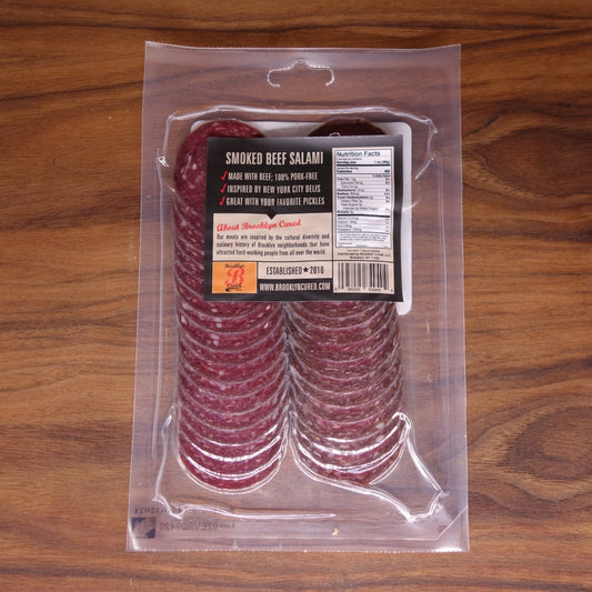 Brooklyn Cured - Smoked Beef Salami - Mongers' Provisions