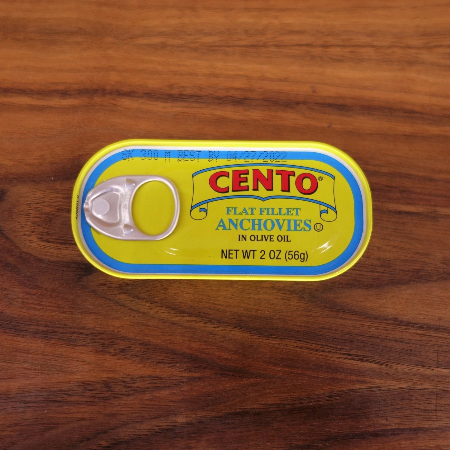 Cento Flat Anchovy Fillets in Olive Oil - Mongers' Provisions