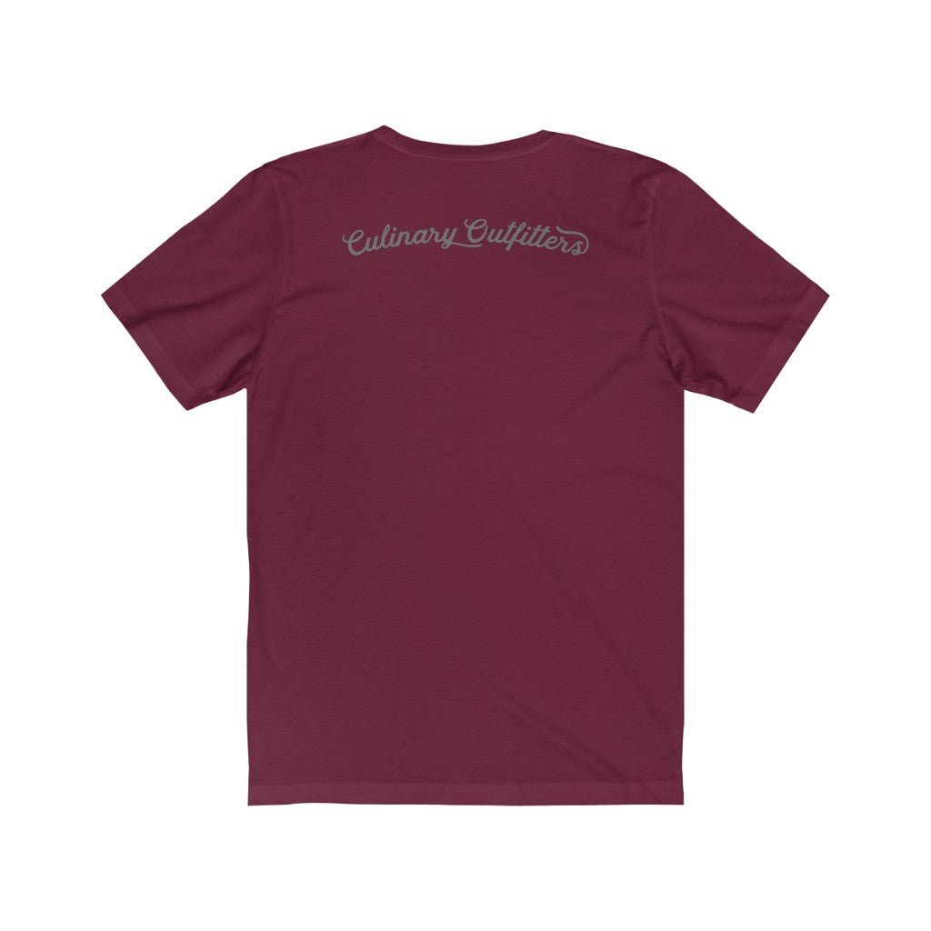 Bella + Canvas - Unisex Jersey Short-Sleeve T-Shirt-MAROON-M