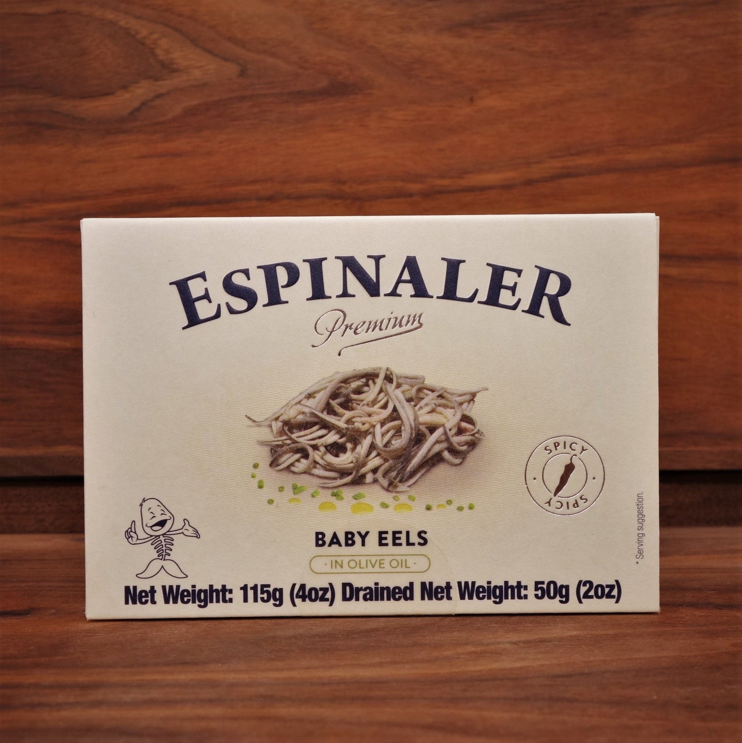 Espinaler Baby Eels in Olive Oil Premium Line - Mongers' Provisions