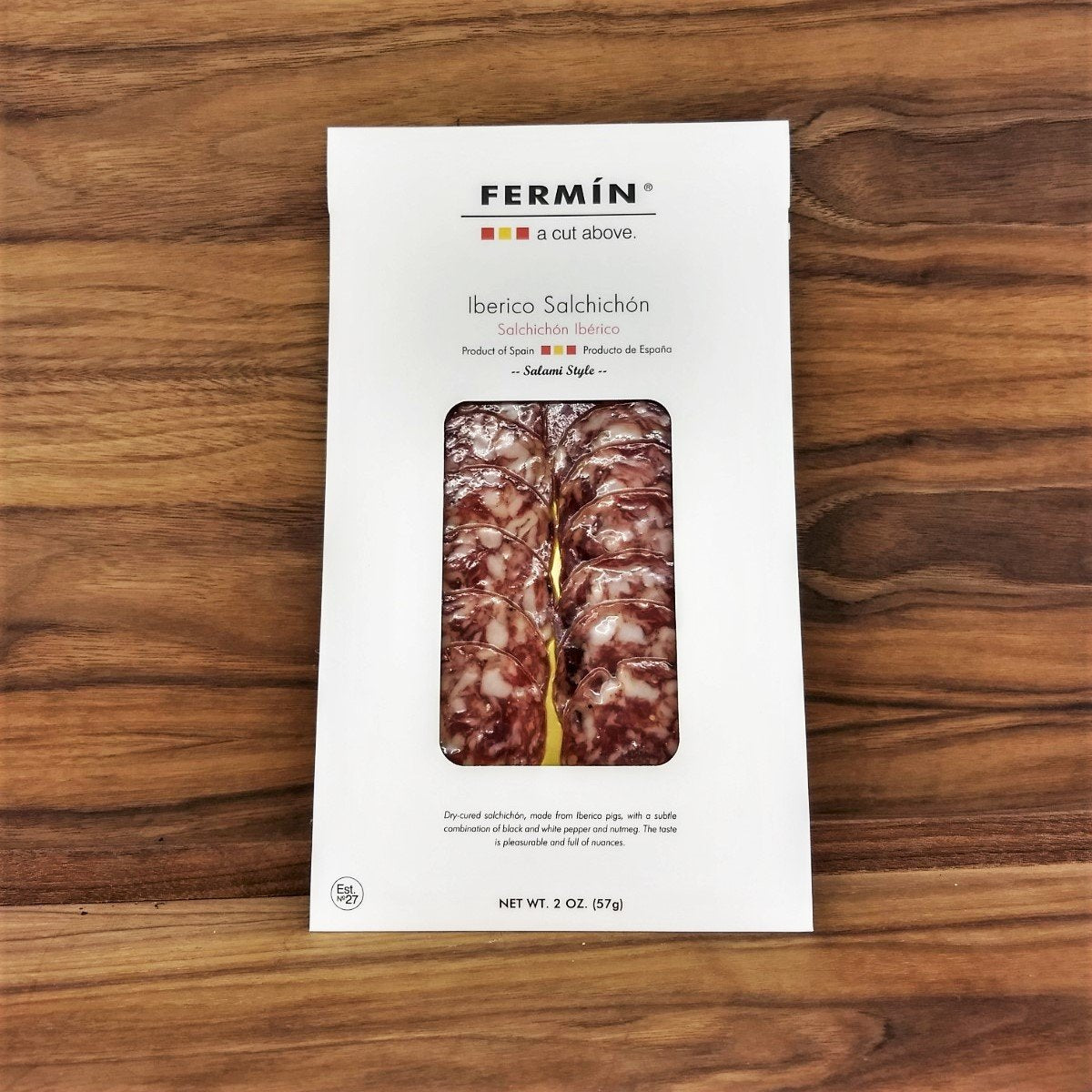 Fermin Salchichon Iberico Salami - 2 oz - Mongers' Provisions