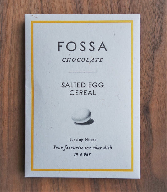 Fossa Salted Egg Cereal Blond Chocolate - Mongers' Provisions