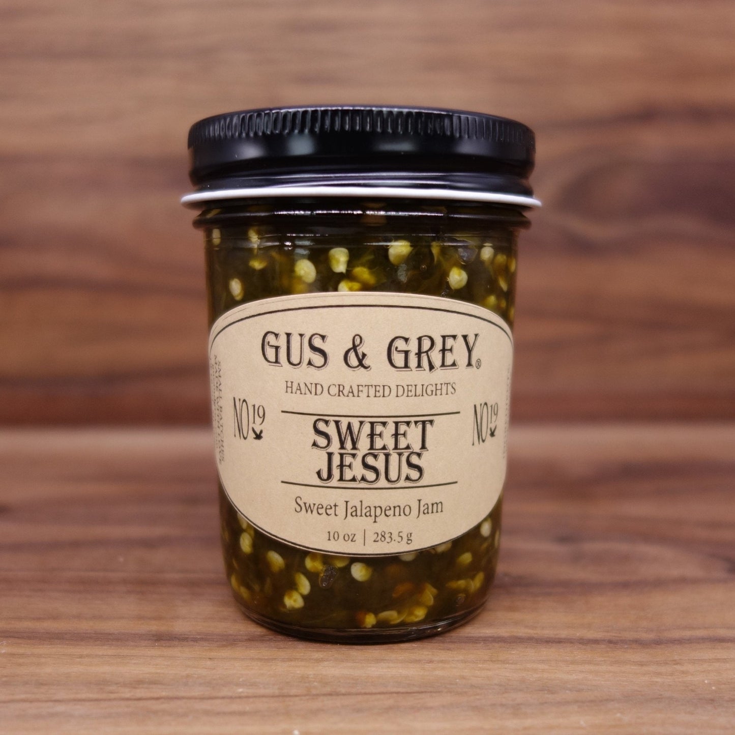 Gus and Grey Jalapeno Jam "Sweet Jesus" - Mongers' Provisions