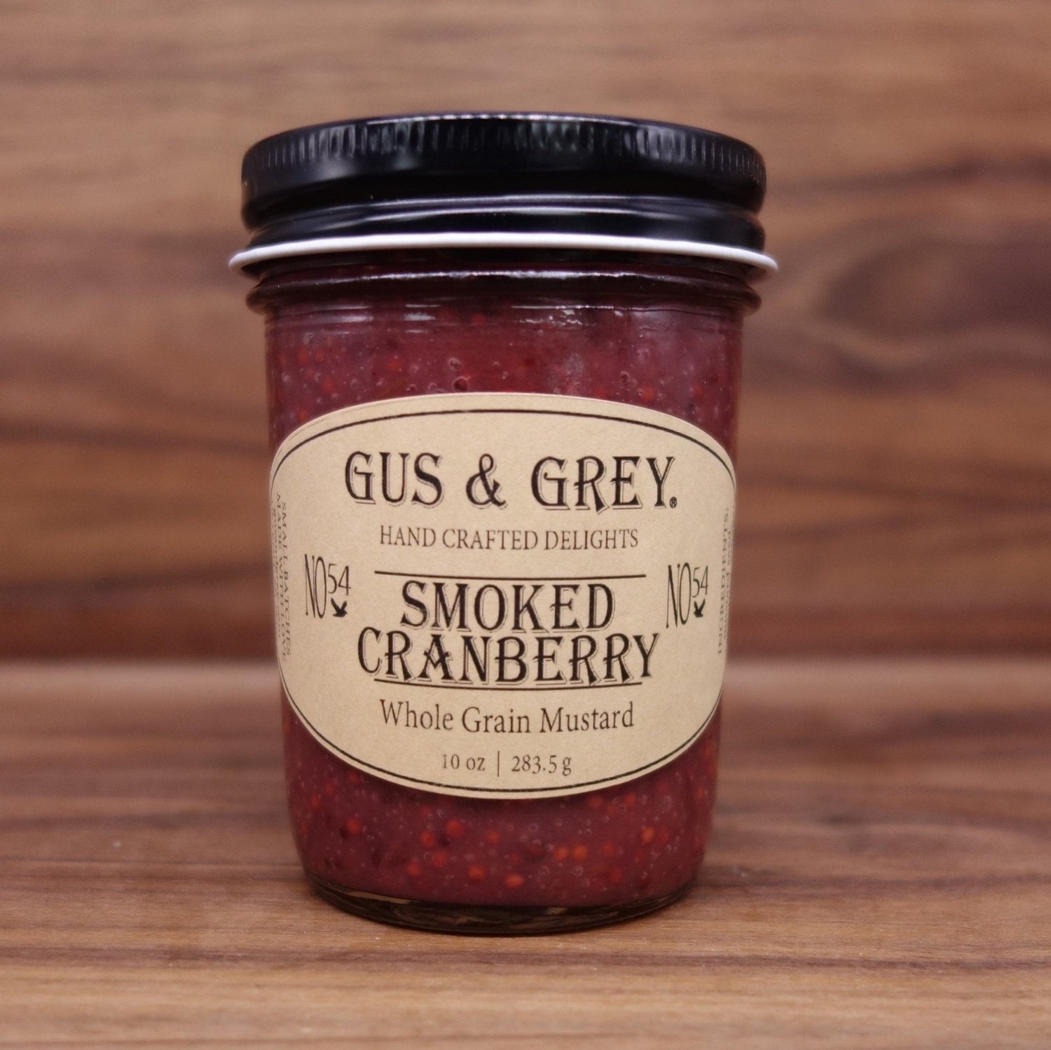 Gus and Grey Smoked Cranberry Mustard - Mongers' Provisions