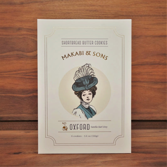 Makabi and Sons Oxford Vanilla Earl Grey Cookies - Mongers' Provisions