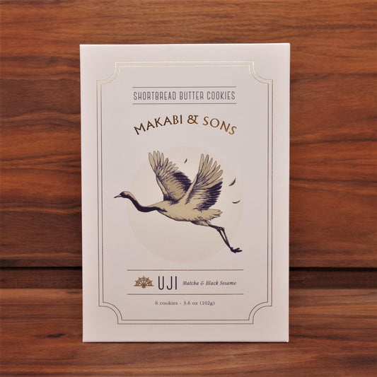 Makabi and Sons Uji Matcha Toasted Black Sesame Cookies - Mongers' Provisions