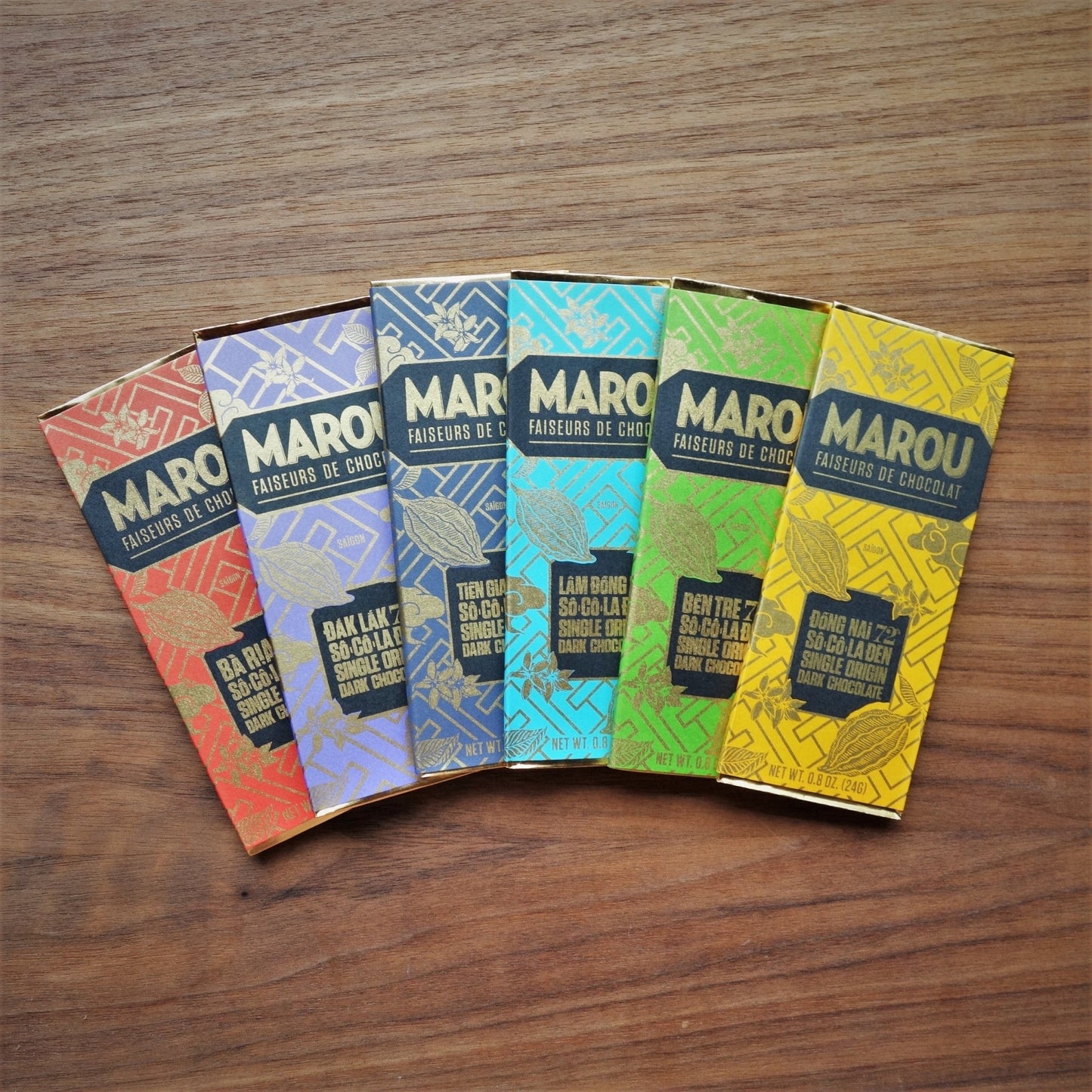 Marou 6 Piece Mini Bar Gift Set - Mongers' Provisions