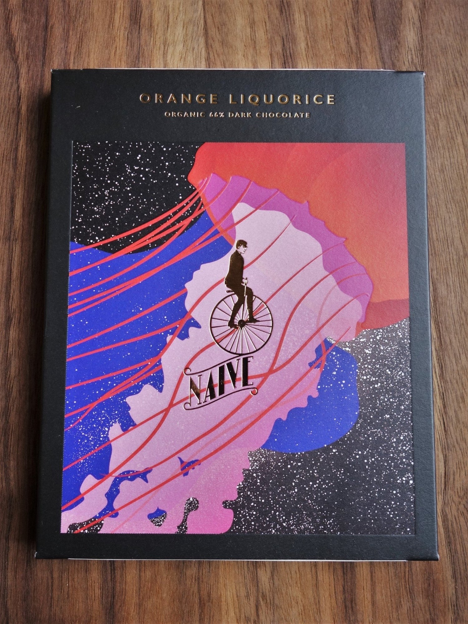 Naive Orange Liquorice Organic Dark Chocolate 66pct - Mongers' Provisions