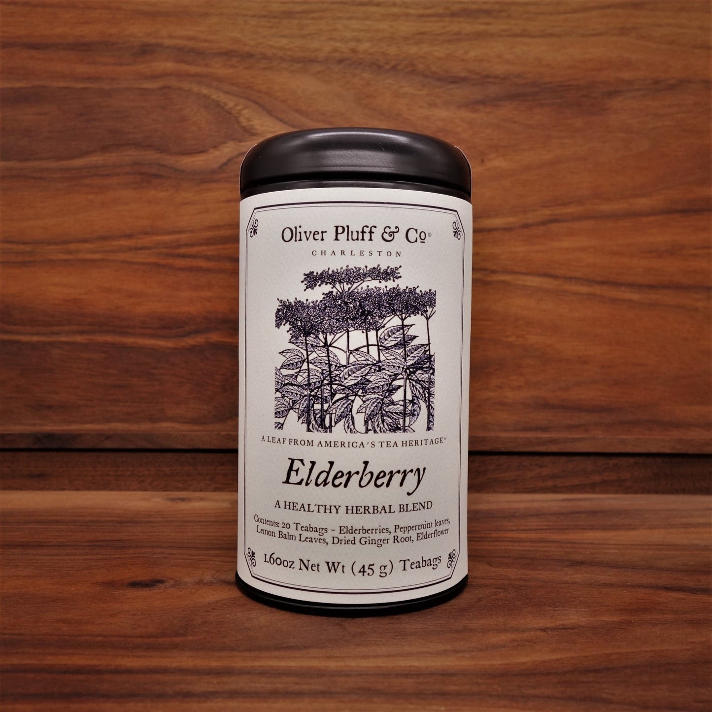 Oliver Pluff - Elderberry Tea Bags - Mongers' Provisions