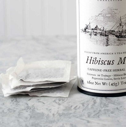 Oliver Pluff - Hibiscus Mint Tea Bags - Mongers' Provisions