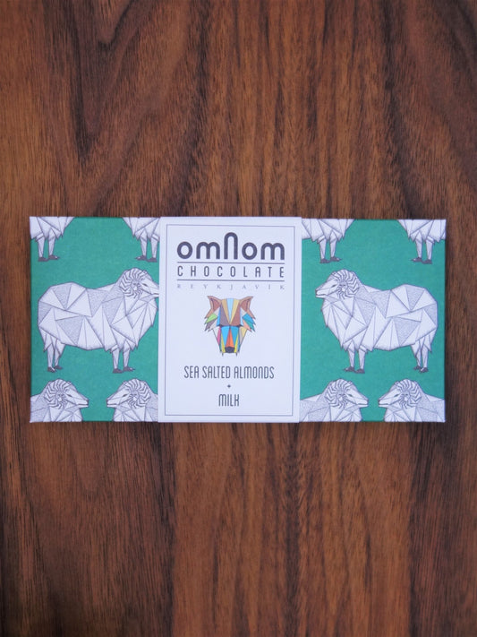 OmNom Sea Salted Almonds Milk 45pct - Mongers' Provisions