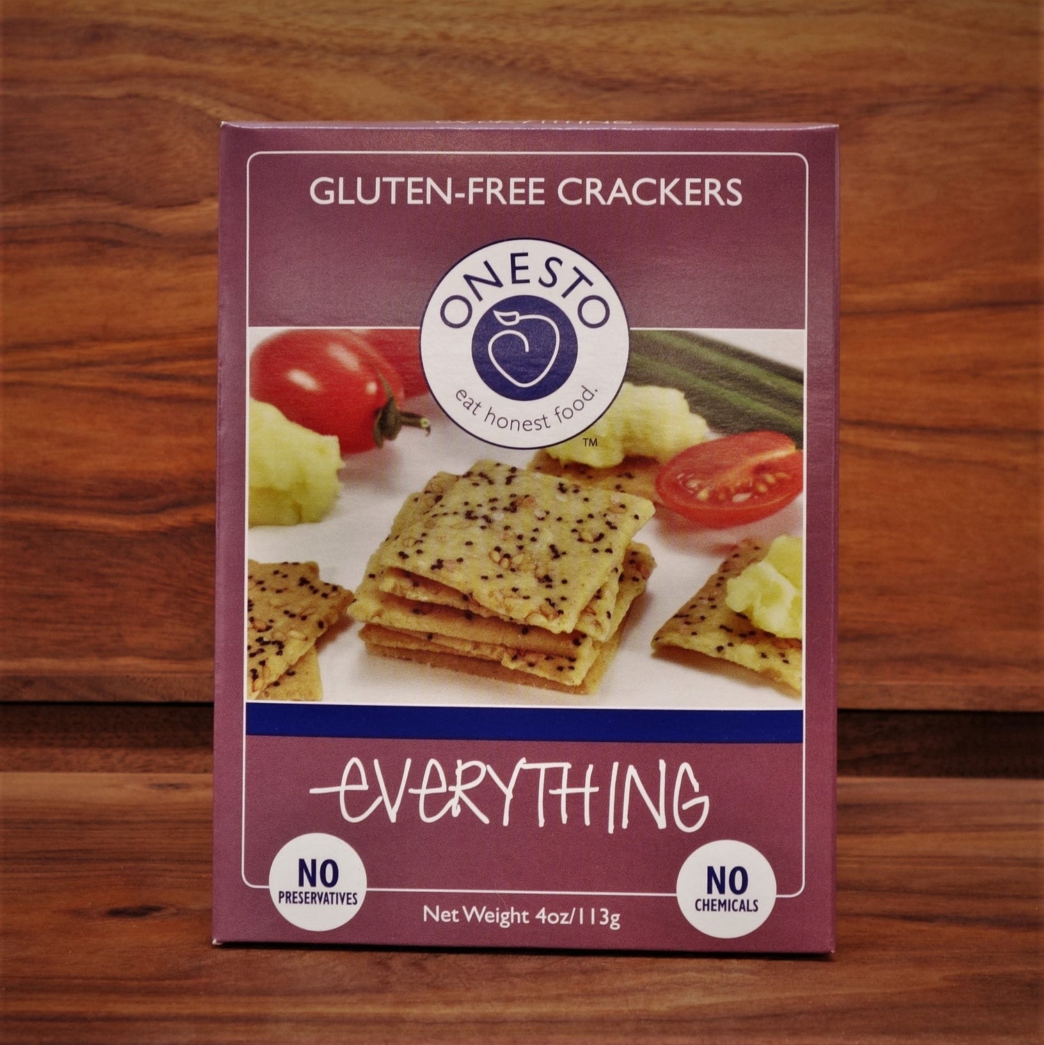 Onesto- Everything Gluten Free Crackers - Mongers' Provisions