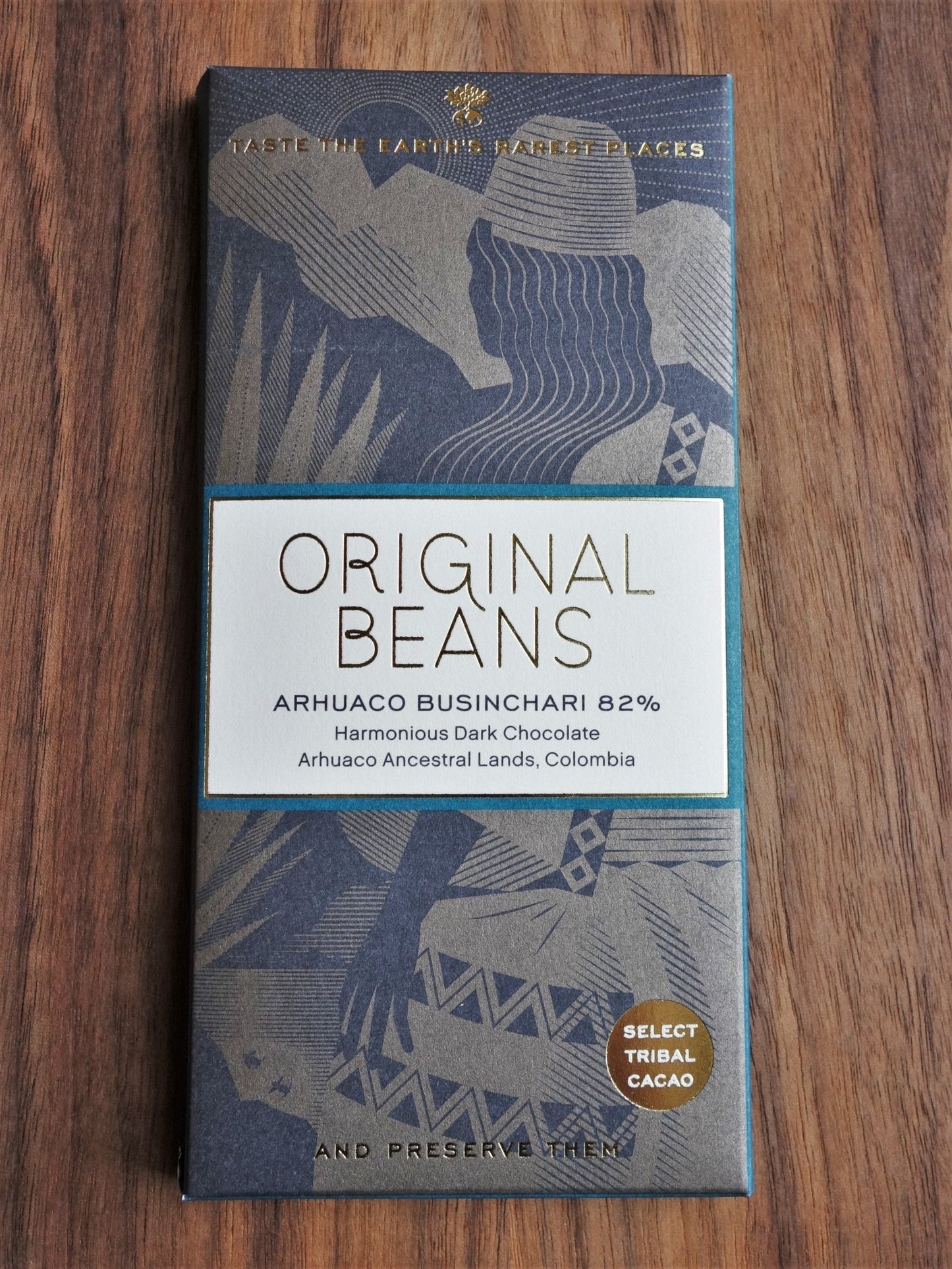 Original Beans Arhuaco Businchari 82pct Colombia - Mongers' Provisions