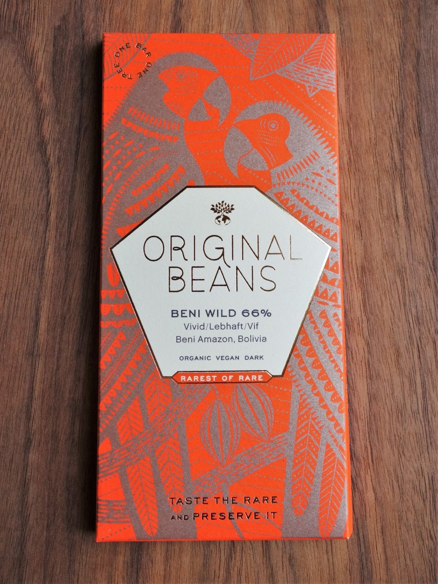 Original Beans Beni Wild 66pct - Mongers' Provisions