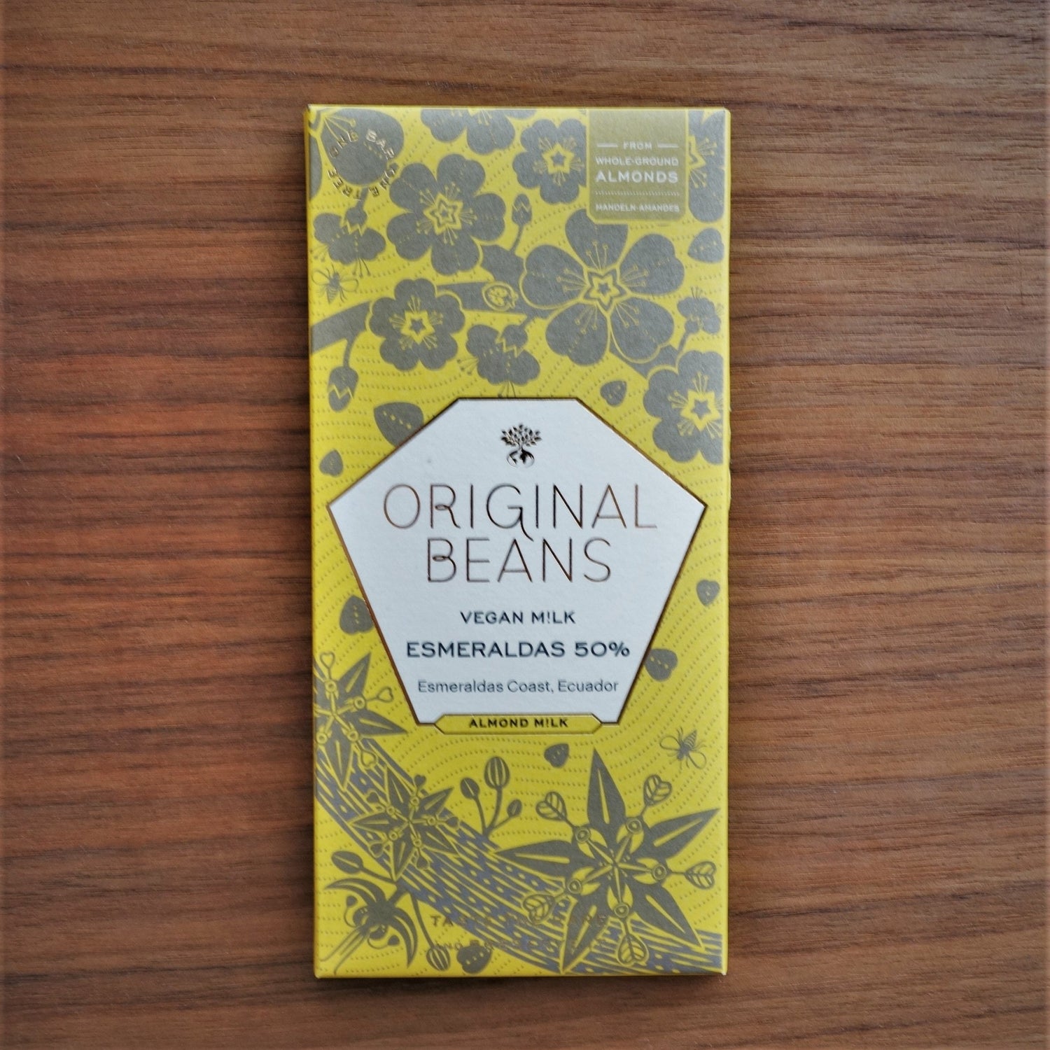 Original Beans- Esmeraldas Vegan Milk Chocolate 50% - Mongers' Provisions