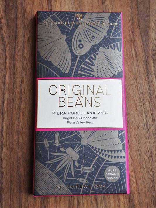 Original Beans Piura Porcelana 75pct - Mongers' Provisions