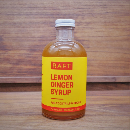 Raft- Lemon Ginger Syrup - Mongers' Provisions