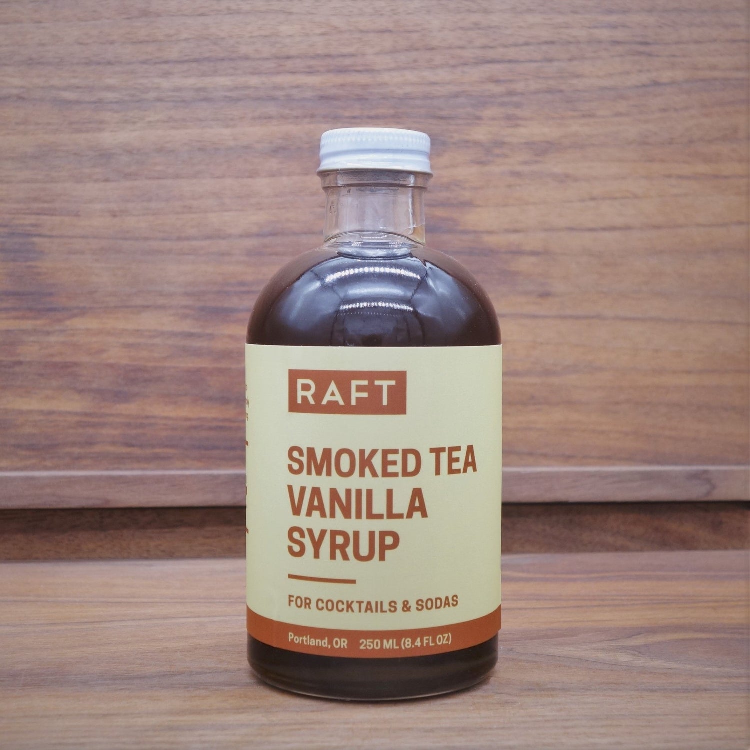 Raft- Smoked Tea Vanilla Syrup - Mongers' Provisions
