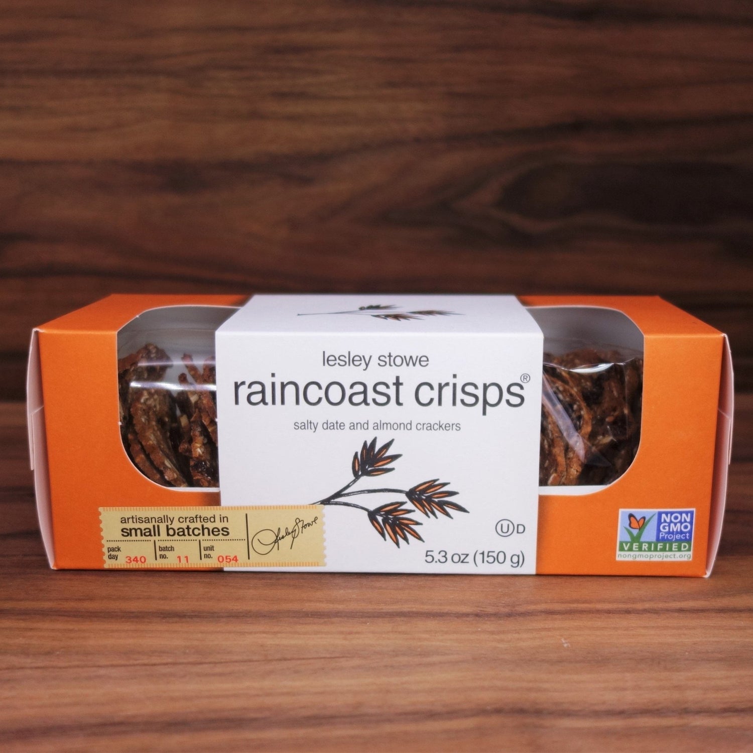 Raincoast Crisp Salted Date and Almond - Mongers' Provisions