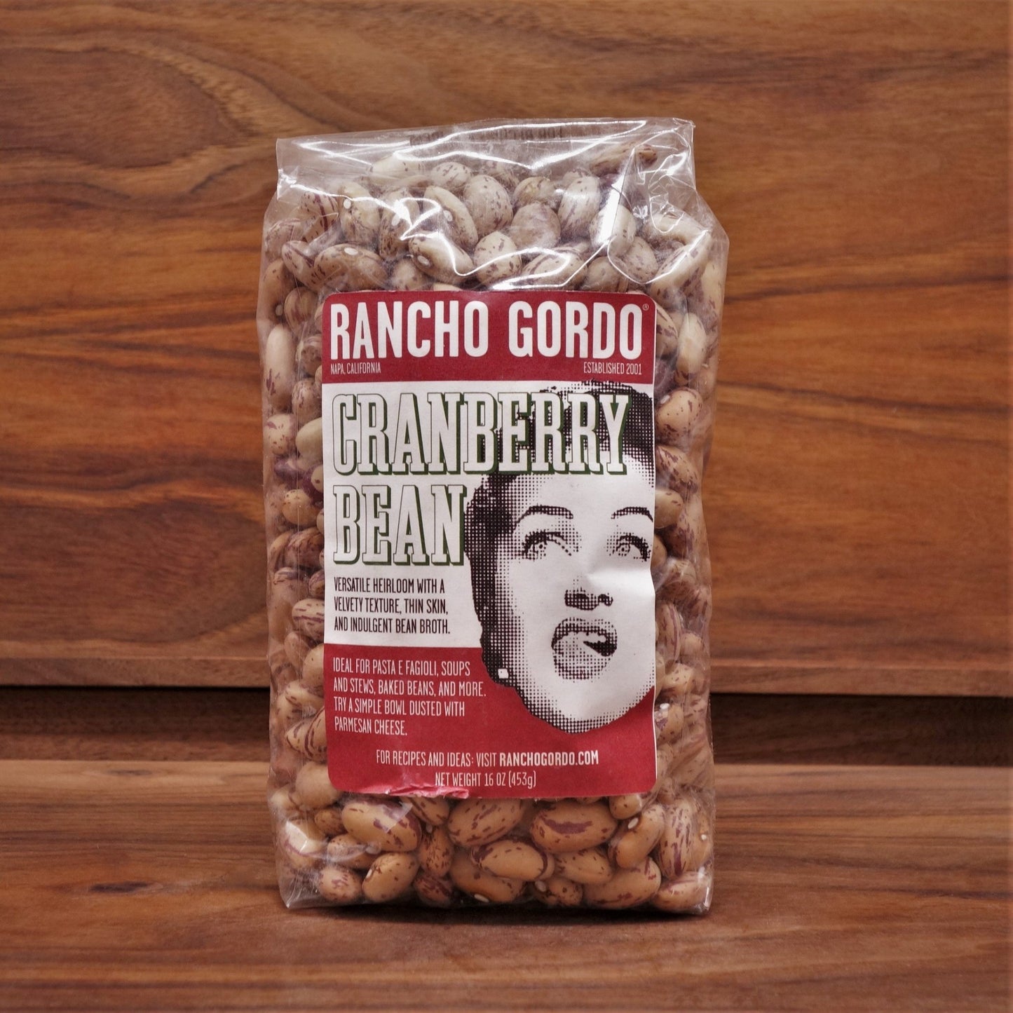 Rancho Gordo - Cranberry Bean - Mongers' Provisions