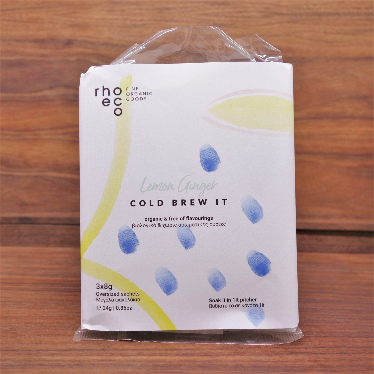 Rhoeco - Lemon Ginger Cold Brew Tea - Mongers' Provisions